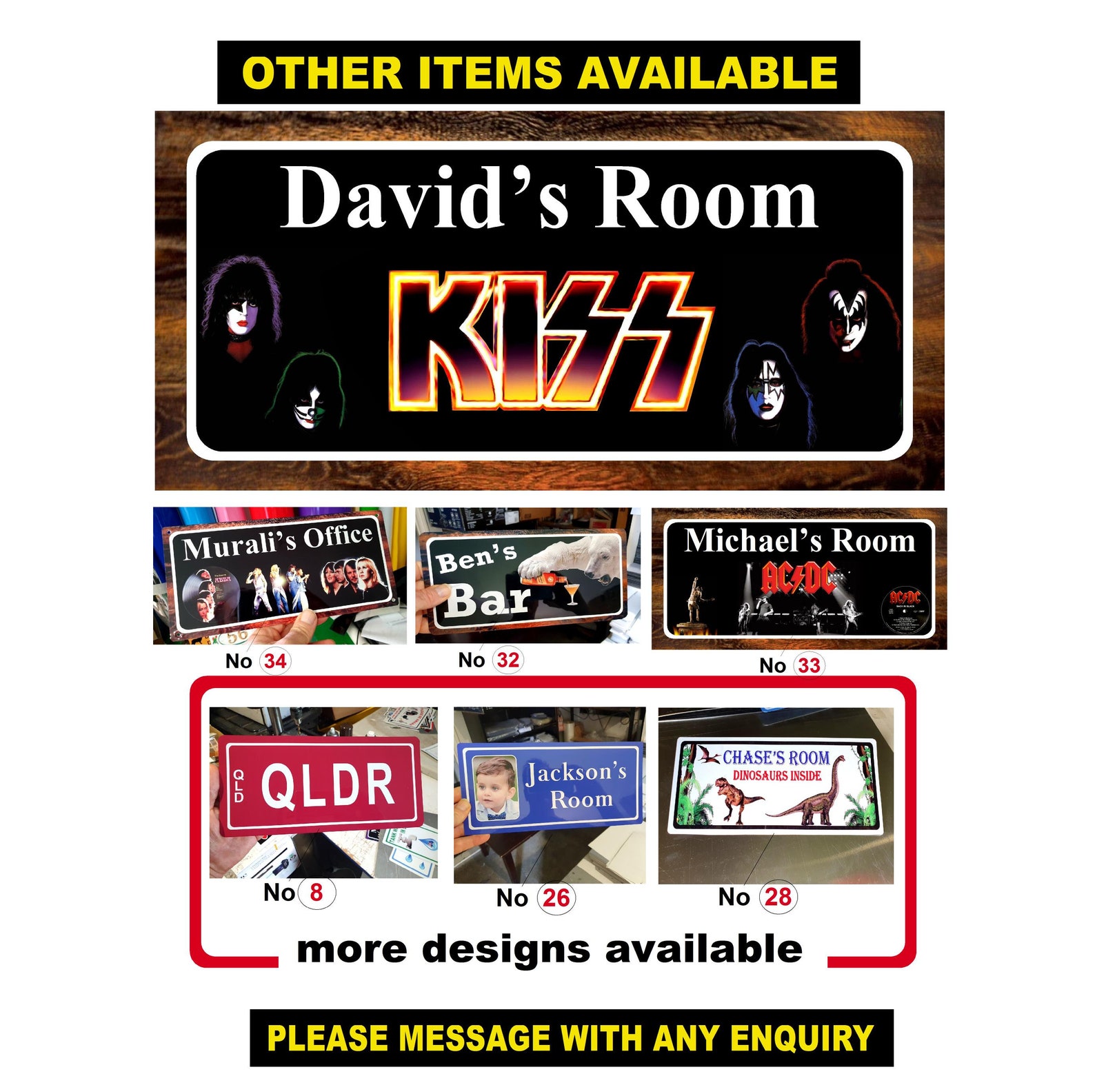 Elvis Presley Personalised sign Etsy