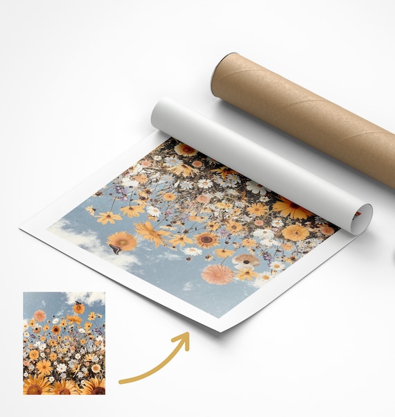 Custom Large Print on Cotton Canvas, Wide Format Rolled Canvas Printing, Upload Your Photo, Personalized Home and Office Decor 30x40 40x60