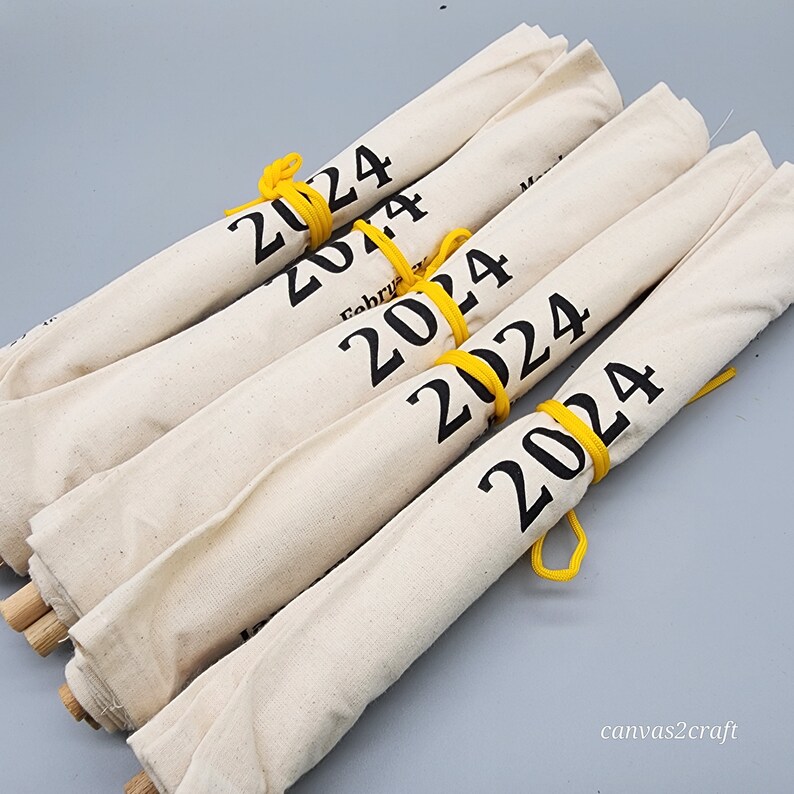 Fabric Calendar 2024 Set of 5 Etsy
