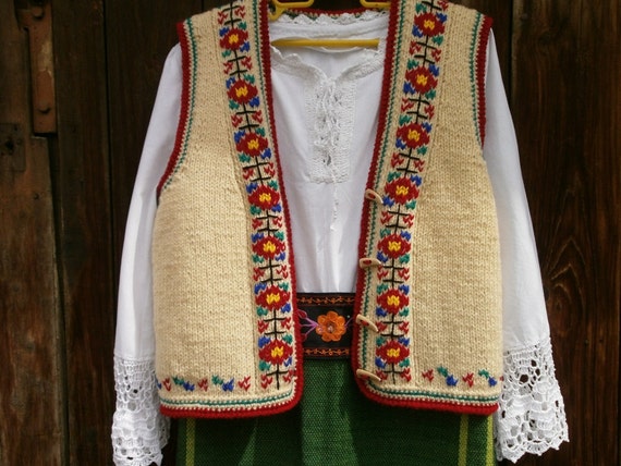 gilet broderie