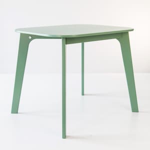 Minimalist Plywood Kids Table, Montessori Activity Table, Rounded Corners, Back to School Gift