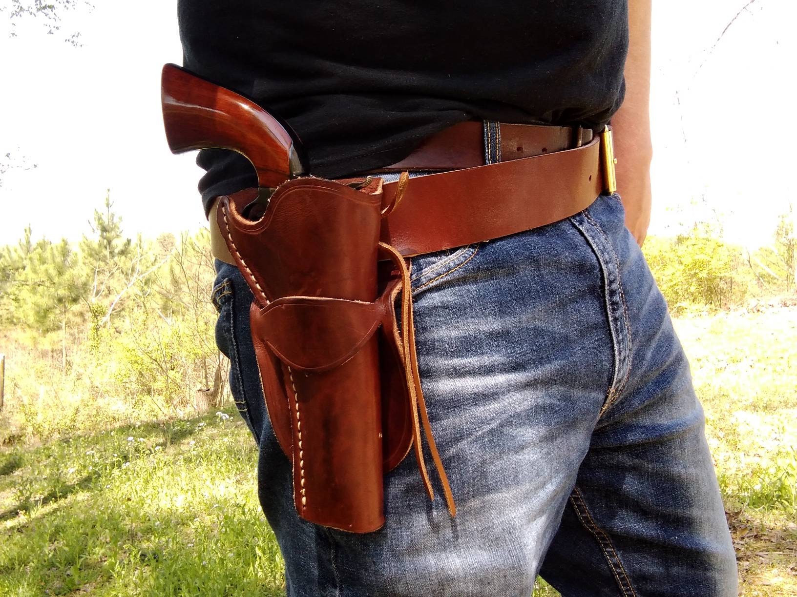 Single Action Revolver Holster and Belt Rig | Etsy