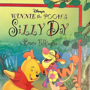 Disney’s Winnie-the-Pooh’s Silly Day von Brocre Talkington Large Hardcover Buch, 1996, 8 &quot;x 10&quot;