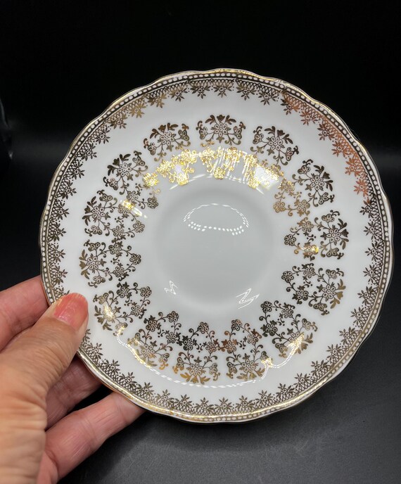 台湾　パイワン族　連杯　両杯 骨董　アンティーク Vintage Wedgwood Royal Tuscan Splendor Made in England Gold