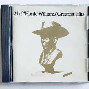 Vintage 1976, 24 of Hank Williams&#39; Greatest Hits Audio CD, Used
