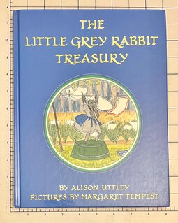 Hardcover English Classic Children's Book the Little Grey Rabbit