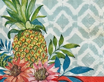 20 tovaglioli Maritim mare in legno come decorazione da tavolo Tovaglioli di carta con motivo, anche per decoupage e decoupage 33 x 33 cm