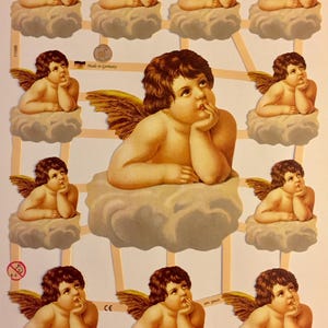 SCHROOT RELIËFs Raphael Angel (1 vel) #7158B reliëf gesneden die in Duitsland