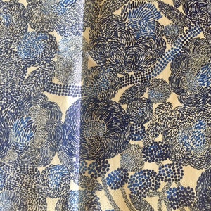 3 Decoupage Napkins, Marimekko Mynsteri Blue Floral Design, 13 X 13 ...