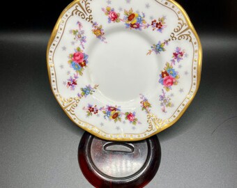 Vintage Royal Crown Derby Royal Antoinette Dainty Rose Demitasse