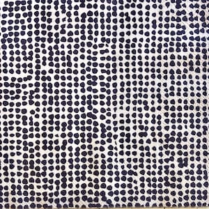 3 serwetki do decoupage'u, Marimekko Dark Purple Dots Pattern Pattern, 13" x 13" rozłożone