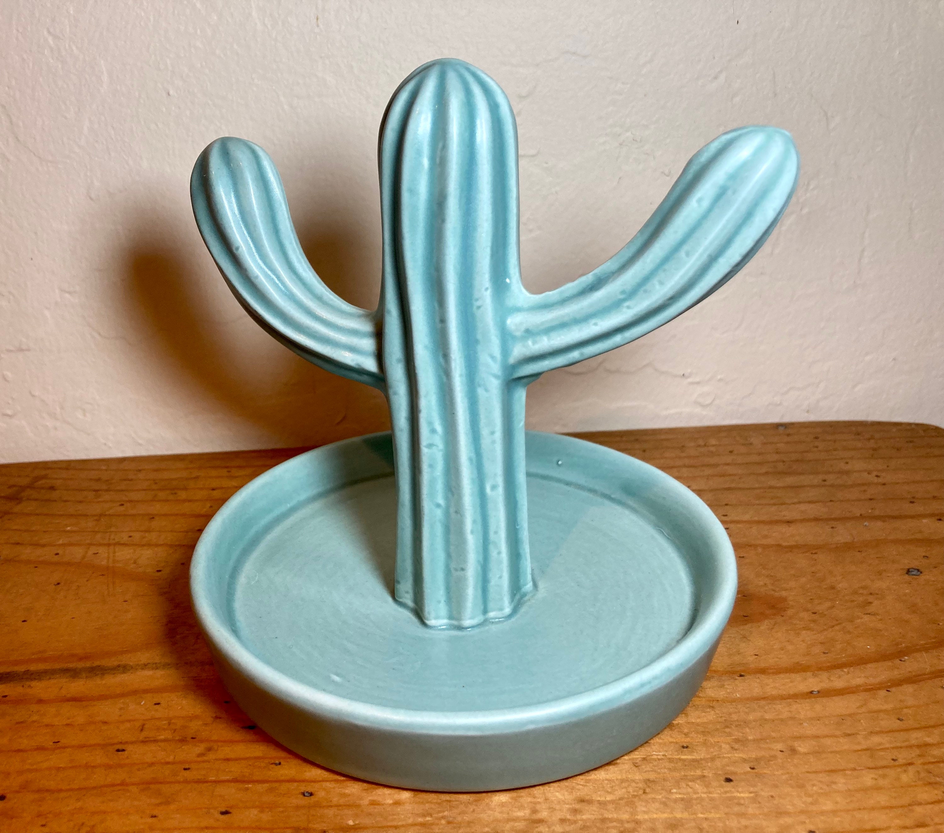 Cactus Trinket Tray – River Craft Ceramics