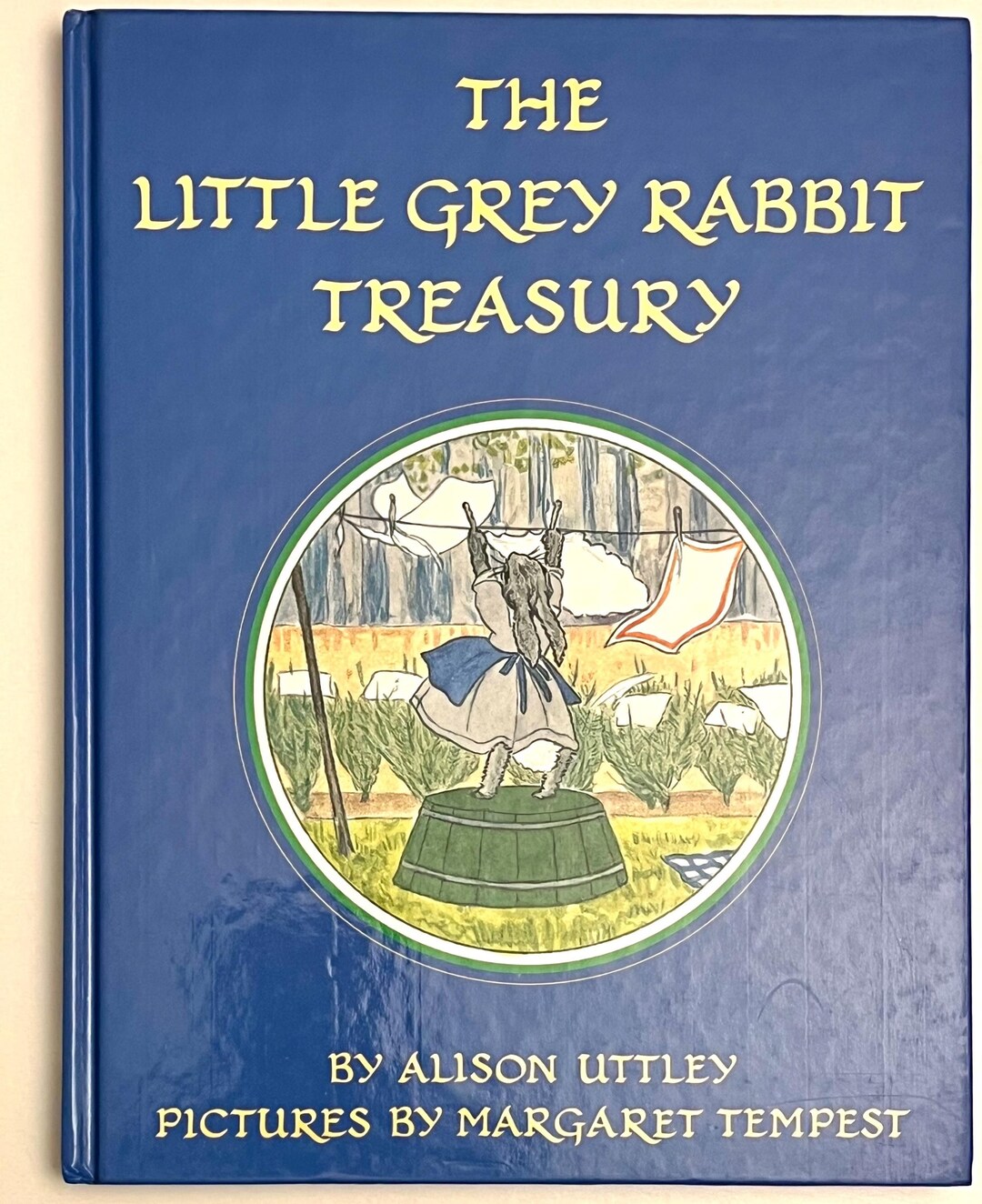Hardcover English Classic Children's Book the Little Grey Rabbit