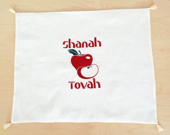 Jewish New Year Gift For Jewish Couple Challah Cover For Rosh Hahashna Apple Shanah Tova Challah Cover Jewish High Holiday For Rosh Hashanah