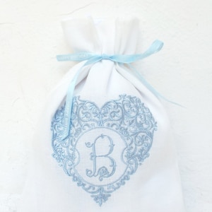 Something Blue Smash  Bag,Jewish Wedding Embroidered Bag,Jewish Favor Bag,Chuppah,Mazel Tov Pouch,Breaking Glass Bag,Jewish Ceremony,Judaica