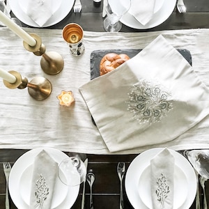 Jewish Gift Wedding Shower Gift forJewish New Year Table Decor Rosh Hashanah Challah Cover Wedding Gift Jewish Couple Wedding Shower Judaica