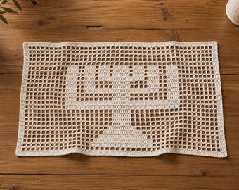 Hanukkah Jewish Gift  Crochet Challah Cover Menorah Challah Cover  Jewish Gift Shabbat Jewish Gift Jewish Wedding Gift Crochet Hand Made
