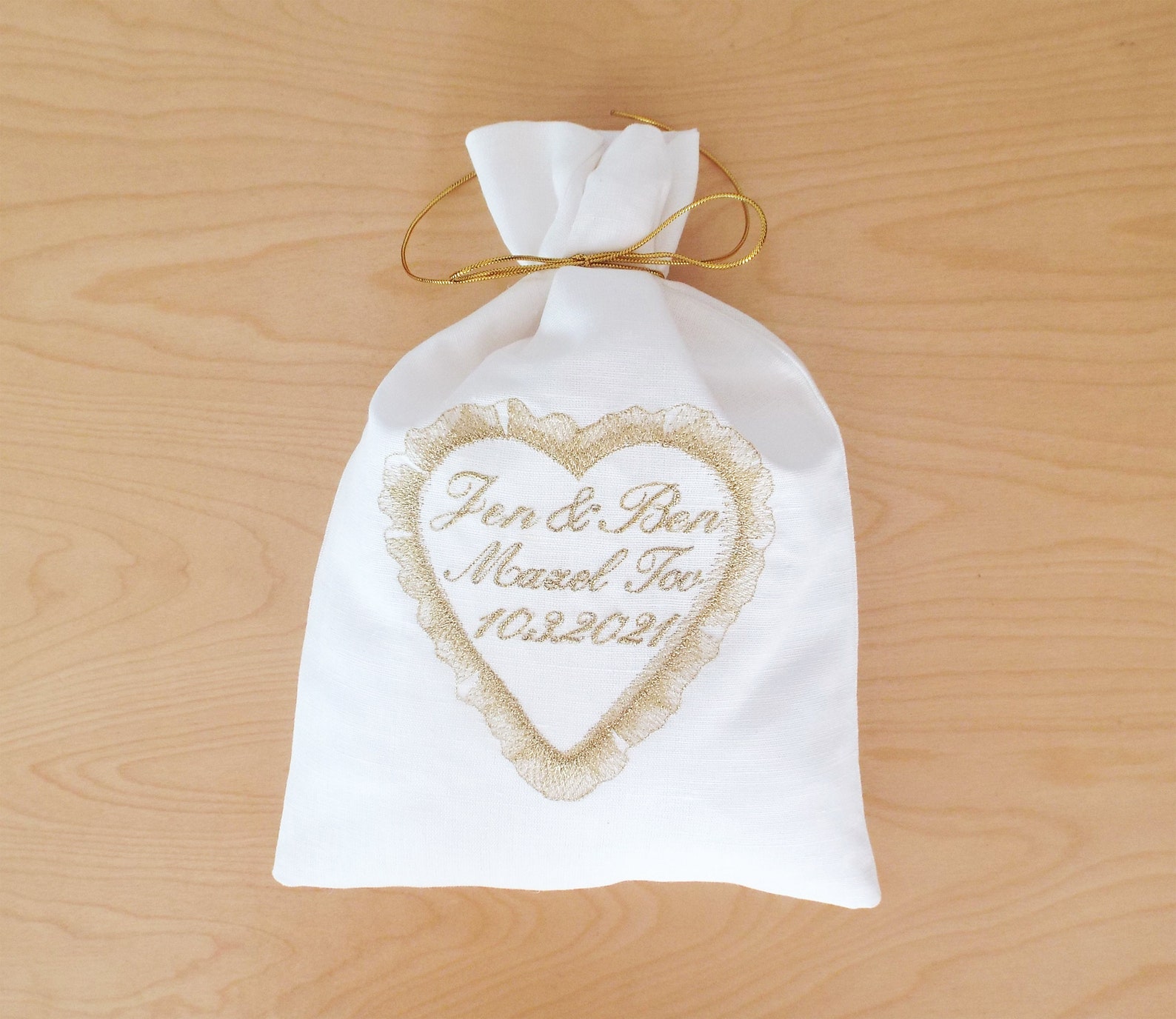Jewish Wedding Breaking Glass Bag