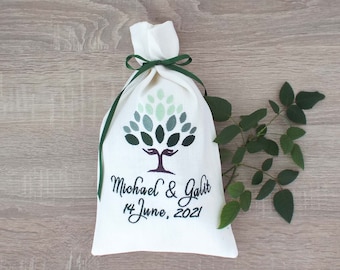 Gift For Jewish Wedding Ceremony Gift Breaking The Glass Jewish Tradition Green Tree Of Life Smash Bag Personalized Groom Glass Breaking Bag