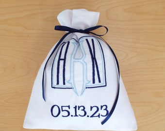 Jüdische Hochzeit, Hochzeit Glas Tasche, Jüdische Hochzeitsgeschenk, Jüdische Hochzeit Geschenk, Smash Tasche, Jüdische Bräutigam Geschenk, Glas Tasche, Bestickte Smash Tasche