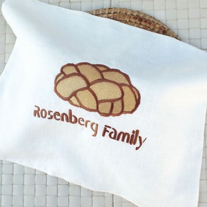 Personalized,Embroidered,Challah Cover,Shabbat Bread Cover,Jewish Wedding Gift,Embroidered Challah,Jewish Hostess, Jewish Tradition