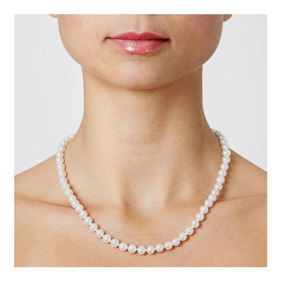7mm pearl necklace deals