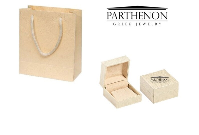 Parthenon Greek,Handmade Earring,Ear Jacket,Cuff Earring,14k Gold Star with cz,Stud earring,Butterfly back fastening