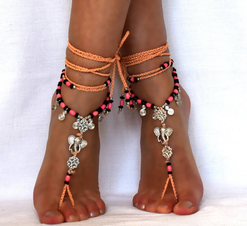 barefoot sandals for the beach