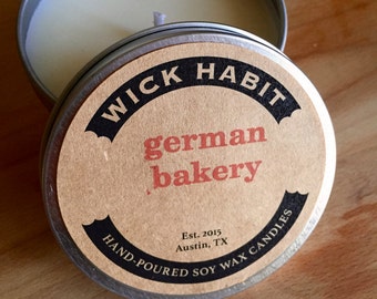 German Bakery Soy Candle // Sugar and Spice