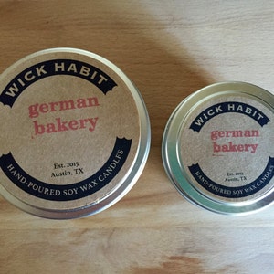 German Bakery Soy Candle // Sugar and Spice image 2