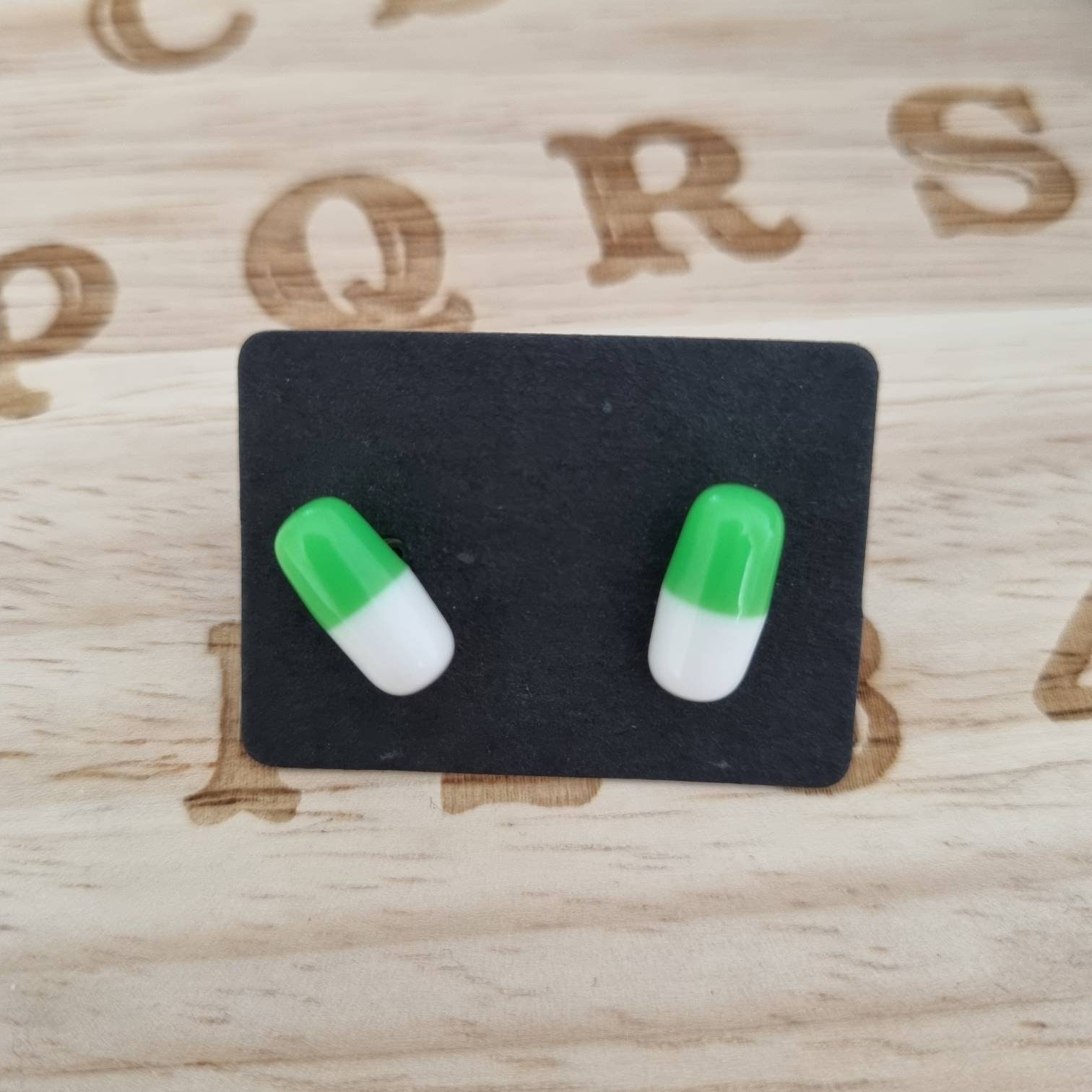 Pill capsule tablet medical novelty stud earrings Etsy