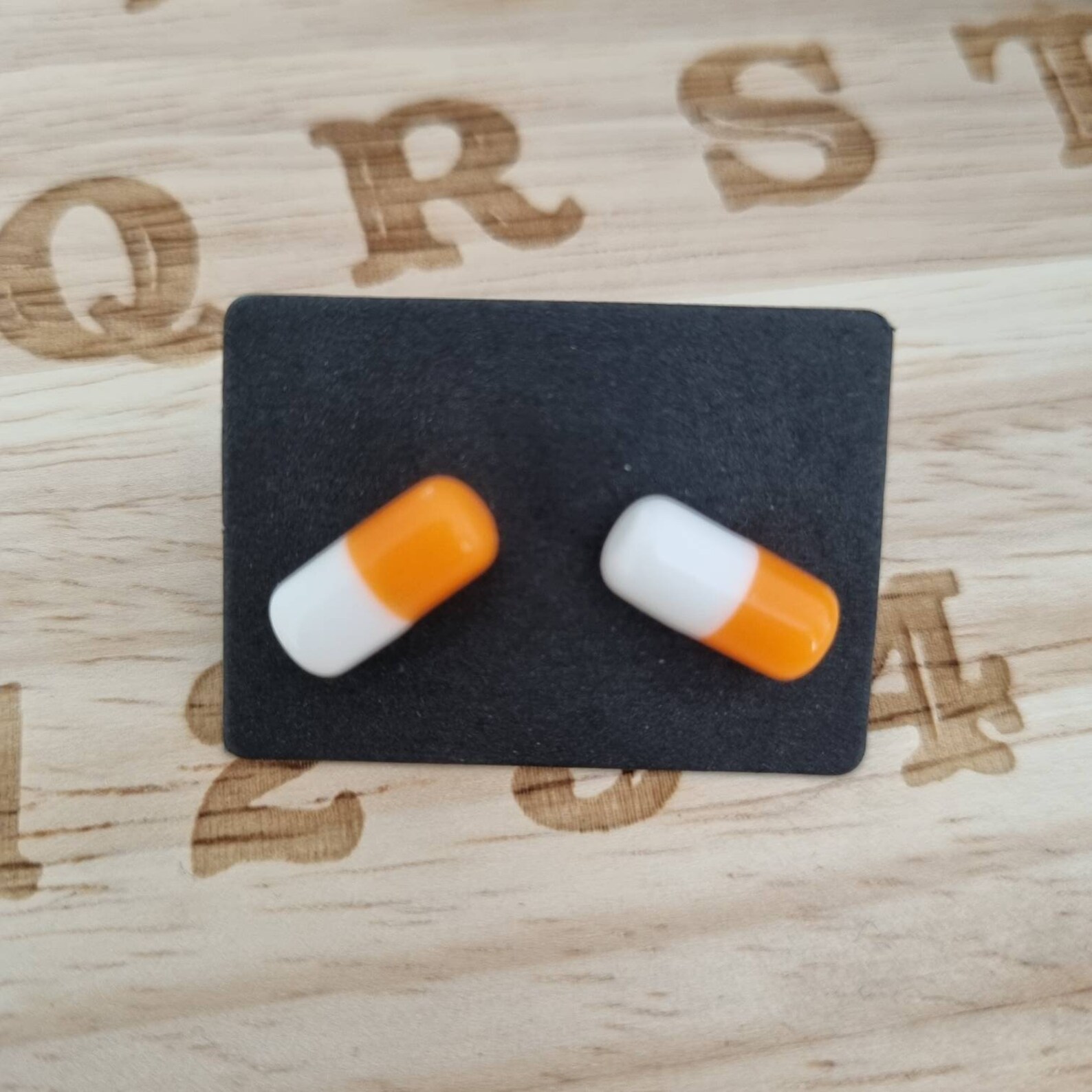 Pill capsule tablet medical novelty stud earrings Etsy