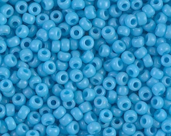 Miyuki Seed Beads 8/0 Opaque Turquoise Blue (250g)