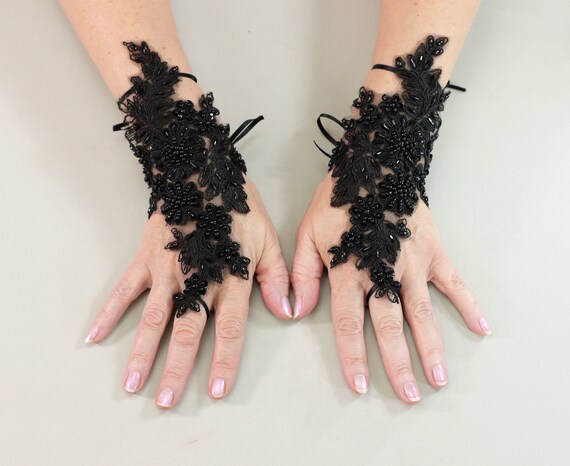 Pearls Gloves Great Gatsby Gloves