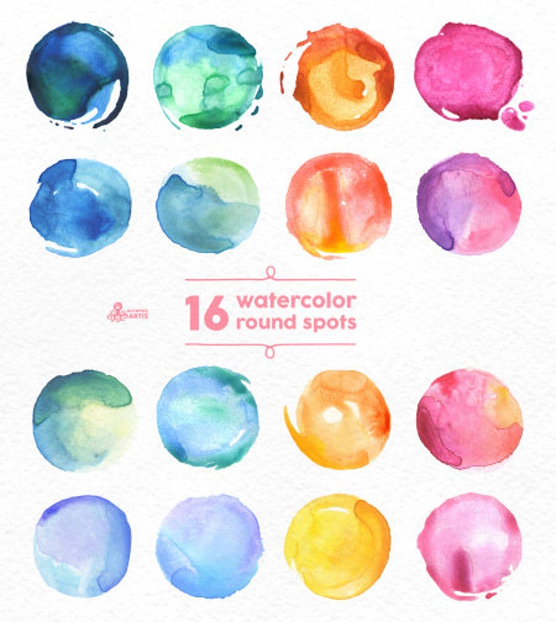 Watercolor circles clipart. сухая акварель круглая. акварельный фон круглый. акварельный фон. акварельный круг.