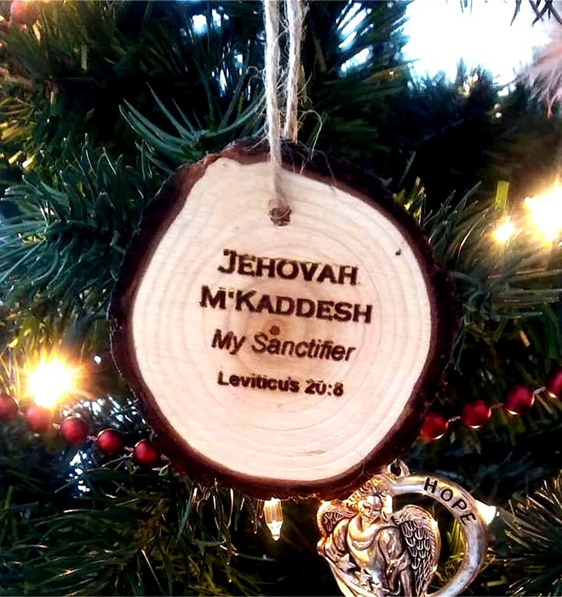 names-of-god-christmas-ornament-wood-slices-etsy