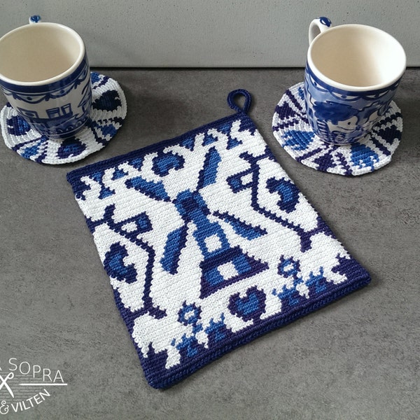 Crochet Potholder Etsy