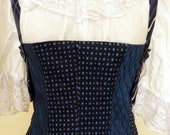 Up Cycled Men's Tie Corset,Up cycled Corset, Mens tie Corset,Steampunk Corset, Bodice, Waist cincher, Boho Bodice, Corset,Pirate Wench