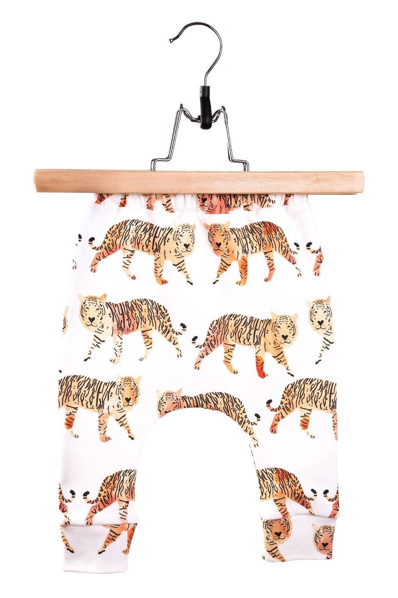 Tigers baby boy leggings baby girl leggings organic baby Etsy