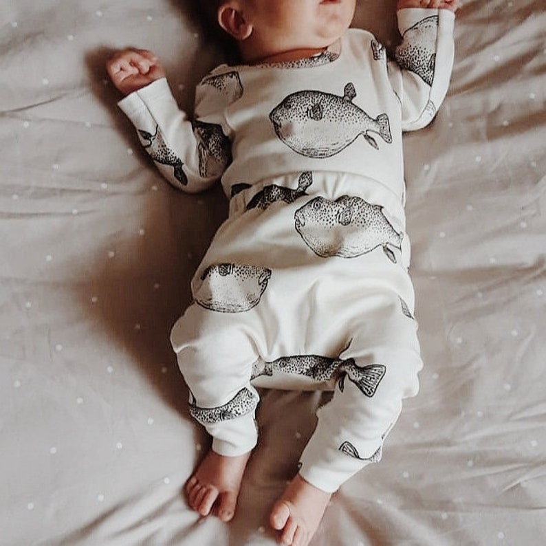 Puffer fish bodysuit for baby baby girl bodysuit baby boy Etsy