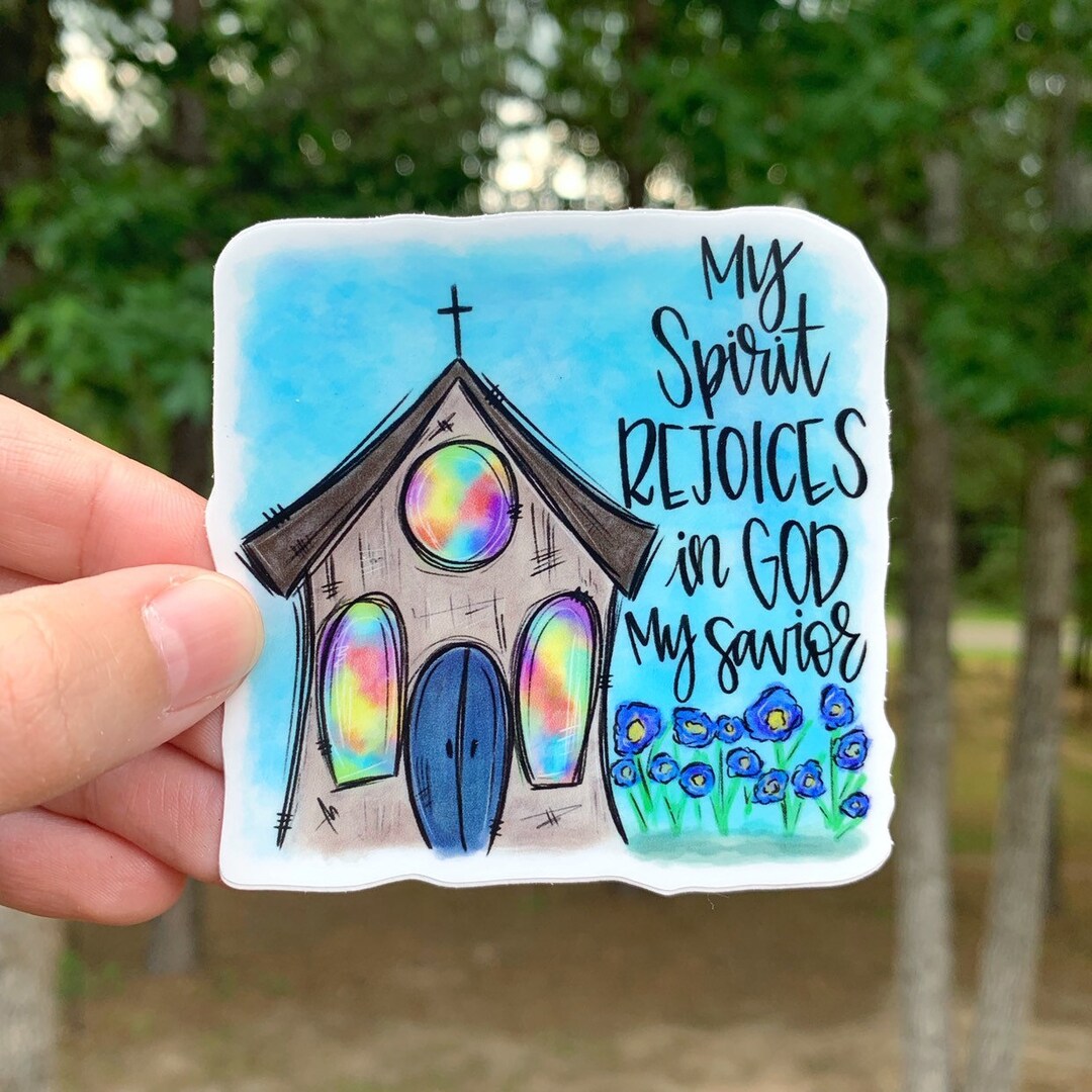 Church Sticker Laptop Sticker Sticker Collector Vinyl Sticker Car Decal