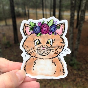 Cat Sticker | Laptop Sticker | Sticker Collector | Vinyl Sticker | Decal | Cat Lover | Cute Cat Decal | Gift for Cat Lover | Kitty