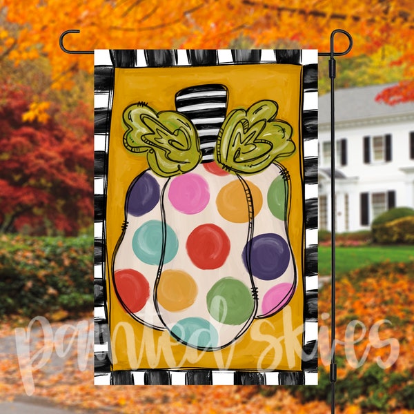 Fall Garden Flag - Etsy