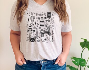 Halloween graphic tee | fall shirt | halloween shirt | Bella canvas tshirt | Spooky Season Tee | Vintage