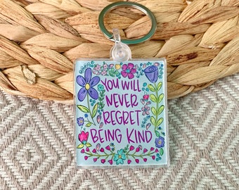 Be kind Key Chain | Keychain | positive reminder | gift idea | inspirational | always be kind