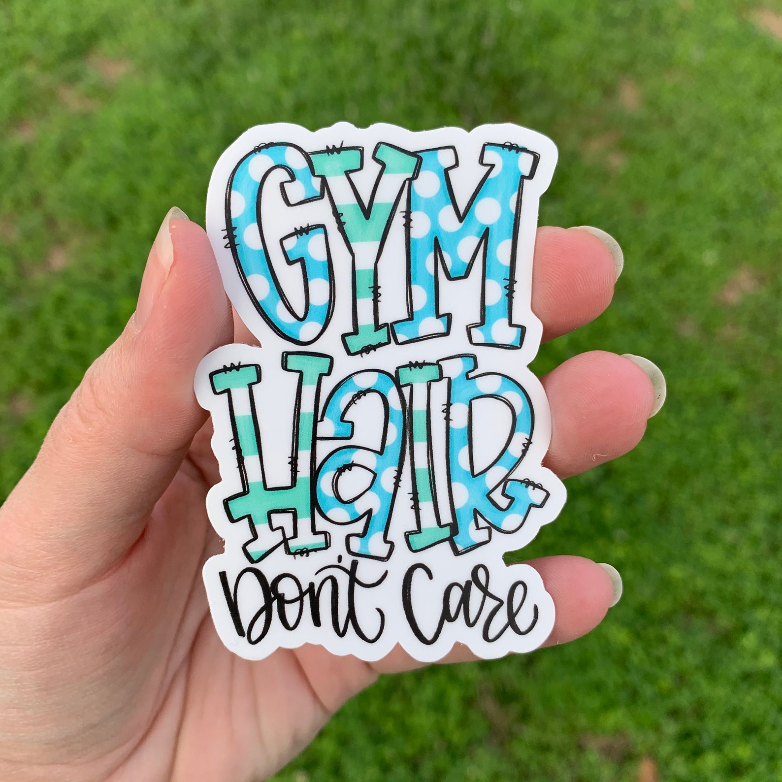Gym Sticker Laptop Sticker Vinyl Sticker Car Decal Etsy