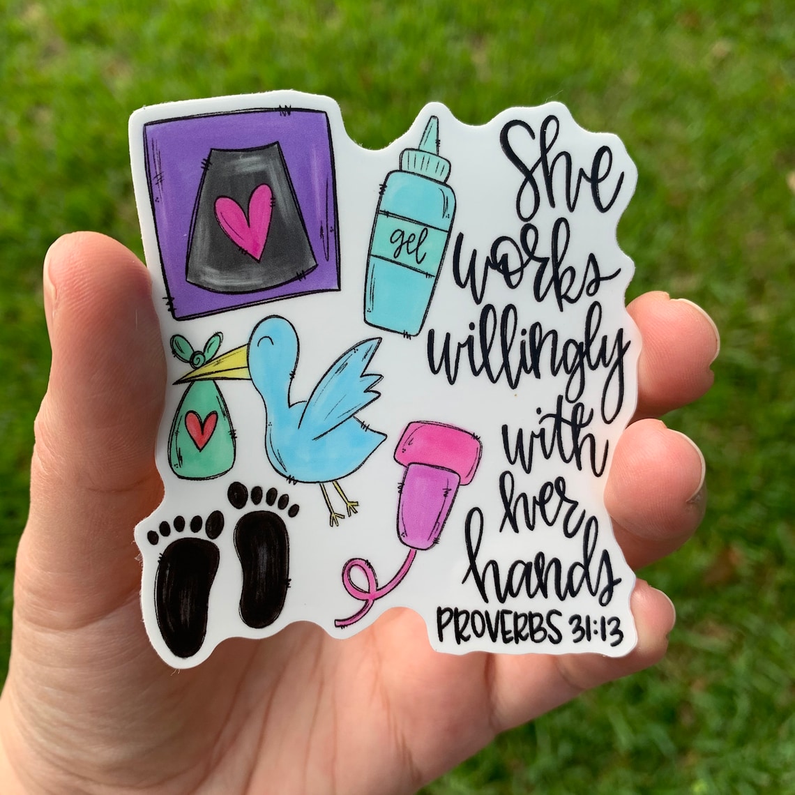 Ultrasound Tech Sticker Sonogram Laptop Sticker Sticker Etsy