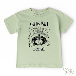 Cute But Feral Funny Kids shirt | cute t-shirt | graphic tee | feral toddler tee | kids | shirt for baby