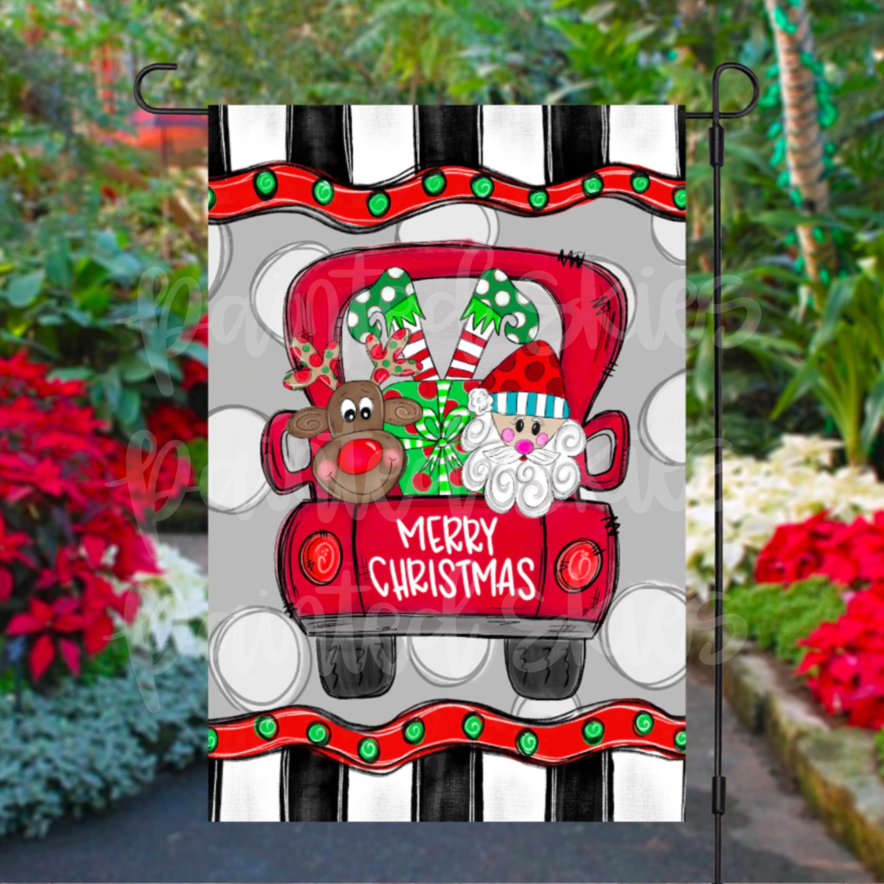 Christmas Garden Flag | Yard Decor | Christmas Gift | RV Campsite Gift | Welcome Flag | Yard Art | Outdoor Decor | Christmas Decoration - Etsy Christmas Garden Flag | Yard Decor | Christmas Gift | RV Campsite Gift | Welcome Flag | Yard Art | Outdoor Decor | Christmas Decoration - Etsy