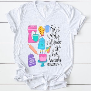 Baker t-shirt | Baker gifts | Christmas gift | baking | gift for a baker | cute baking shirt for women | cookie maker | cake | bake shop